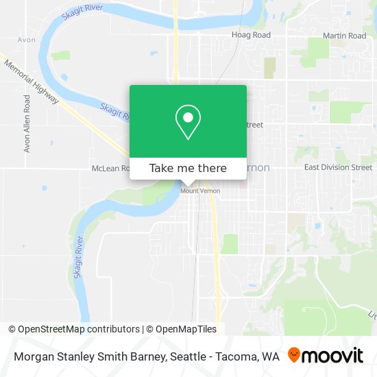 Morgan Stanley Smith Barney map