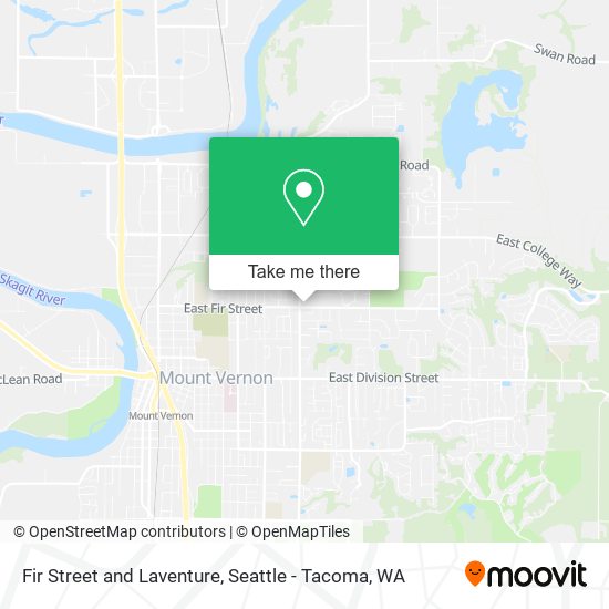 Fir Street and Laventure map