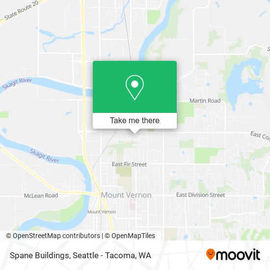Mapa de Spane Buildings