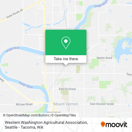 Mapa de Western Washington Agricultural Association