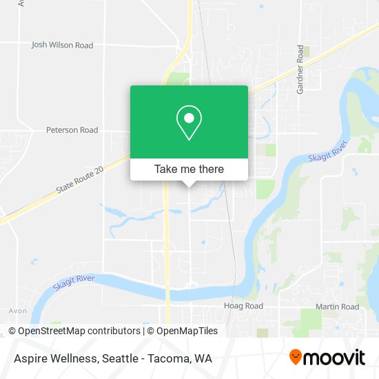 Aspire Wellness map