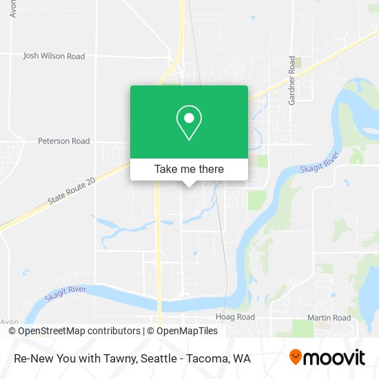 Re-New You with Tawny map