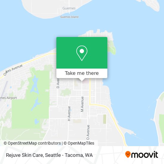 Mapa de Rejuve Skin Care