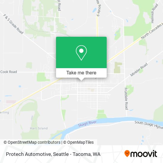 Protech Automotive map