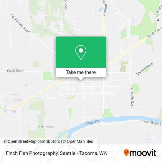 Finch Fish Photography map