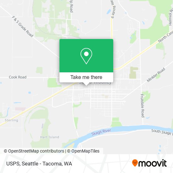 USPS map