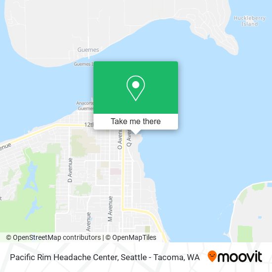 Mapa de Pacific Rim Headache Center