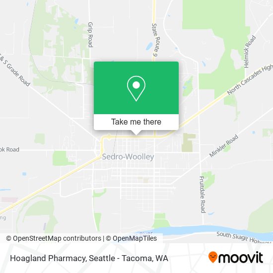 Mapa de Hoagland Pharmacy