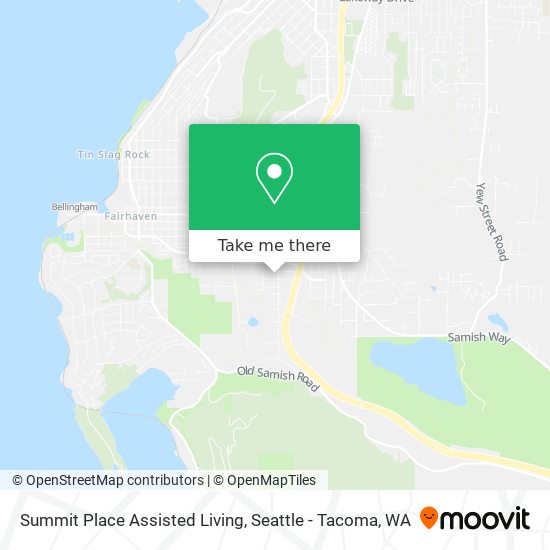 Summit Place Assisted Living map