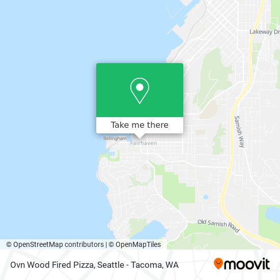 Mapa de Ovn Wood Fired Pizza