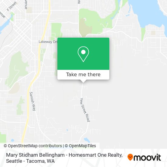 Mary Stidham Bellingham - Homesmart One Realty map