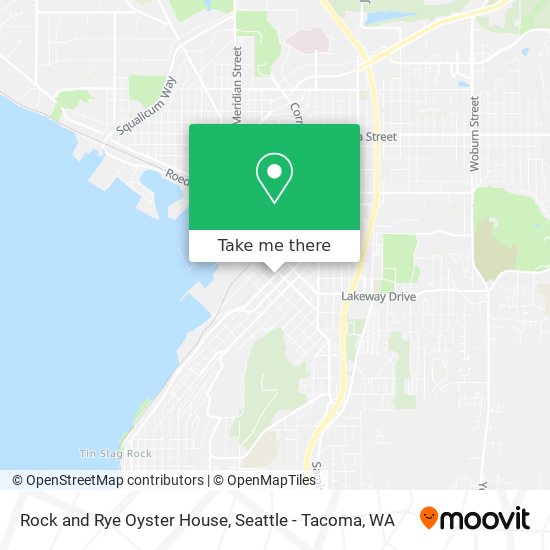 Rock and Rye Oyster House map