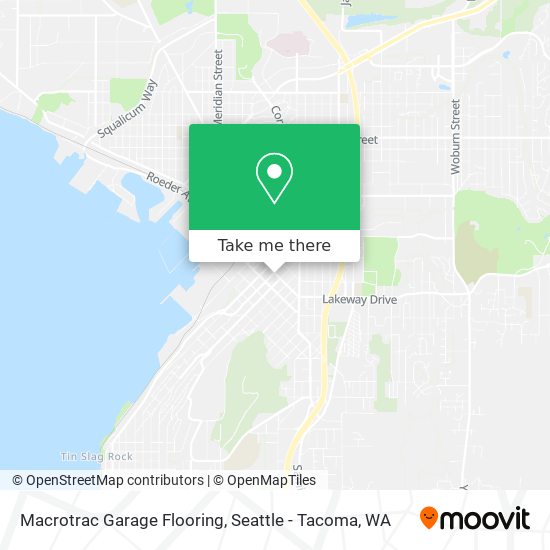 Macrotrac Garage Flooring map