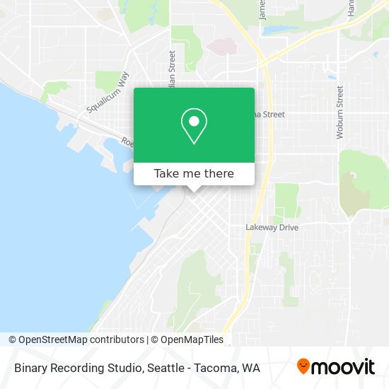 Binary Recording Studio map