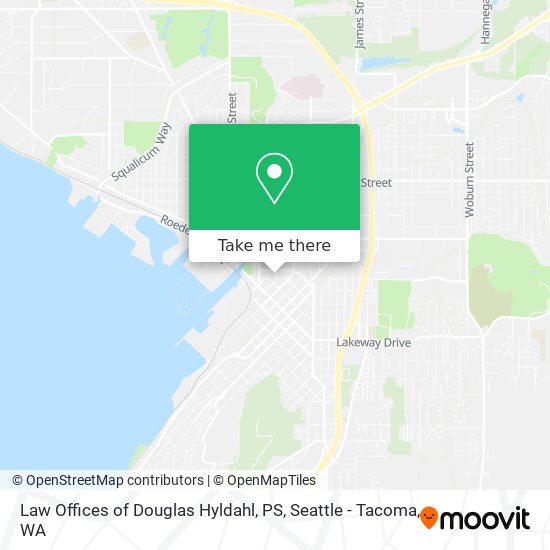 Mapa de Law Offices of Douglas Hyldahl, PS