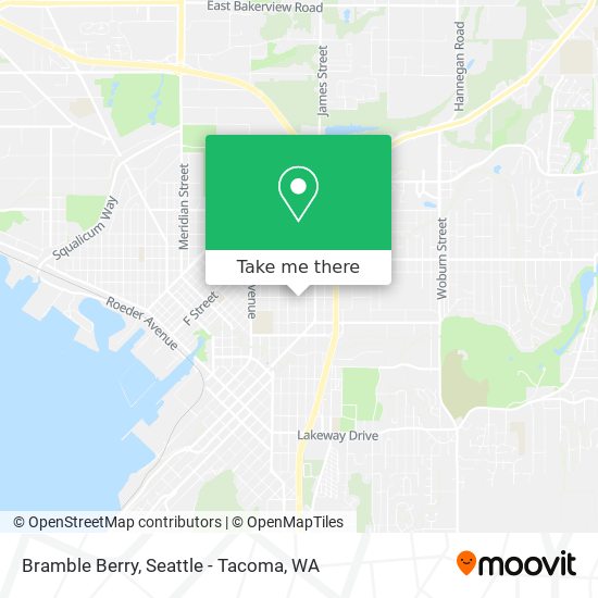 Mapa de Bramble Berry