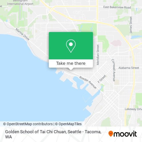 Golden School of Tai Chi Chuan map