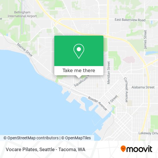 Vocare Pilates map
