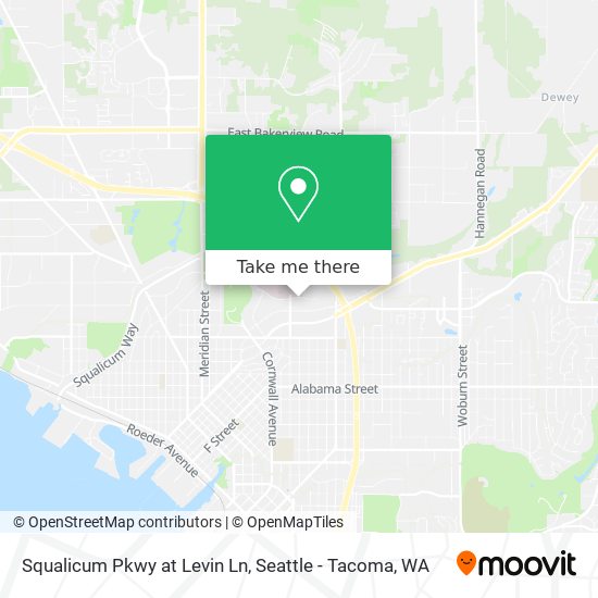 Mapa de Squalicum Pkwy at Levin Ln
