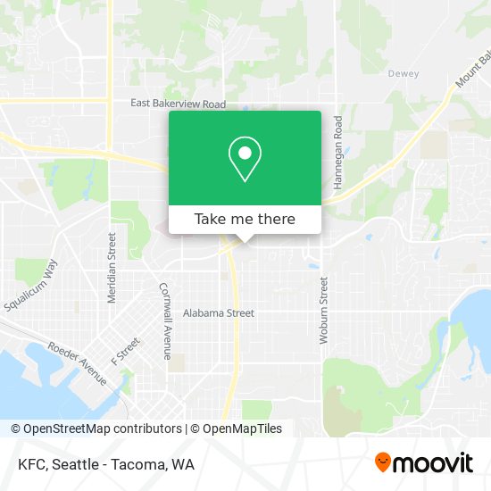 Mapa de KFC