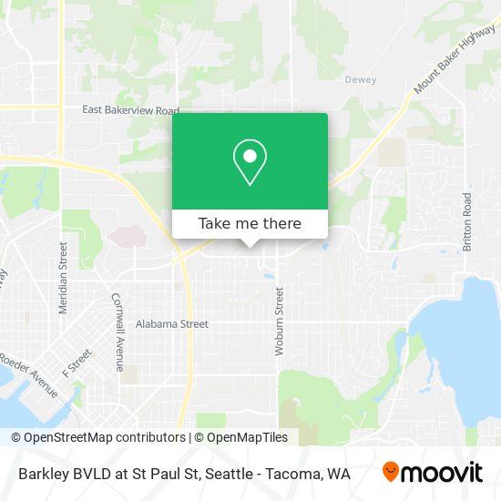 Mapa de Barkley BVLD at St Paul St