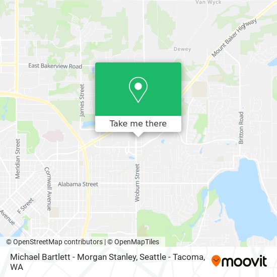 Michael Bartlett - Morgan Stanley map