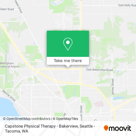 Capstone Physical Therapy - Bakerview map