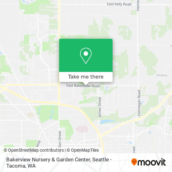 Bakerview Nursery & Garden Center map