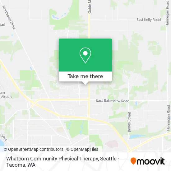 Whatcom Community Physical Therapy map