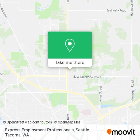 Mapa de Express Employment Professionals
