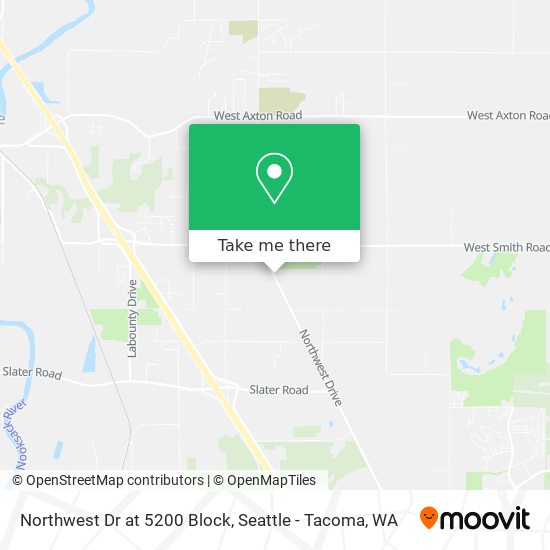 Mapa de Northwest Dr at 5200 Block