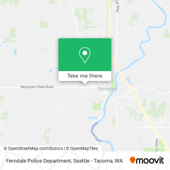 Mapa de Ferndale Police Department