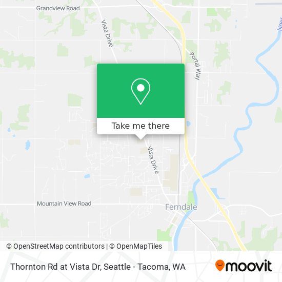 Mapa de Thornton Rd at Vista Dr