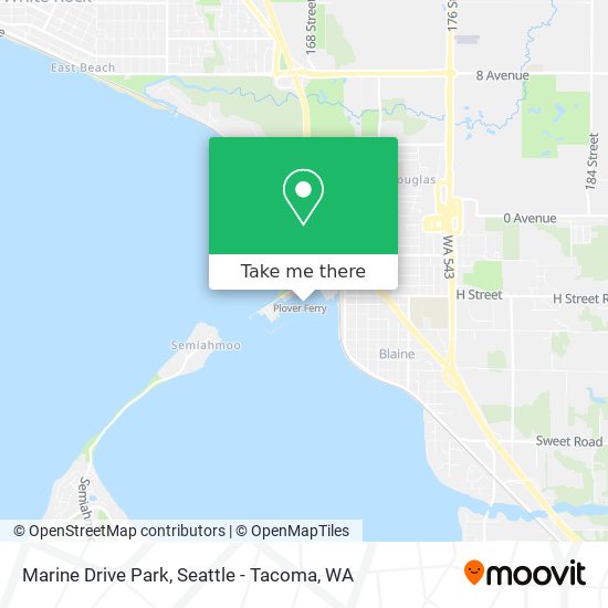 Mapa de Marine Drive Park
