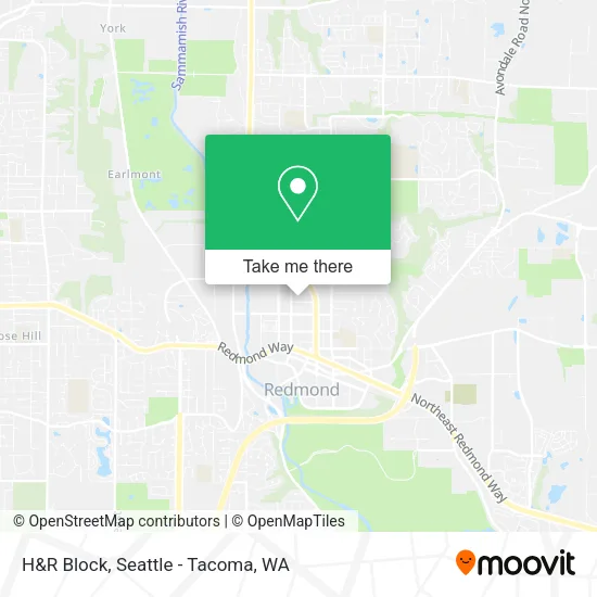 Mapa de H&R Block