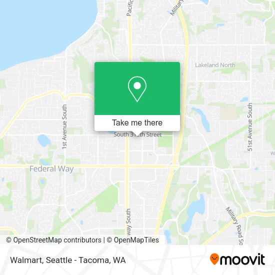 Walmart map