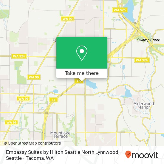 Embassy Suites by Hilton Seattle North Lynnwood map