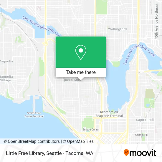 Mapa de Little Free Library