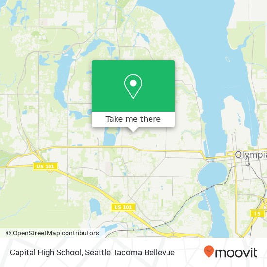 Capital High School map