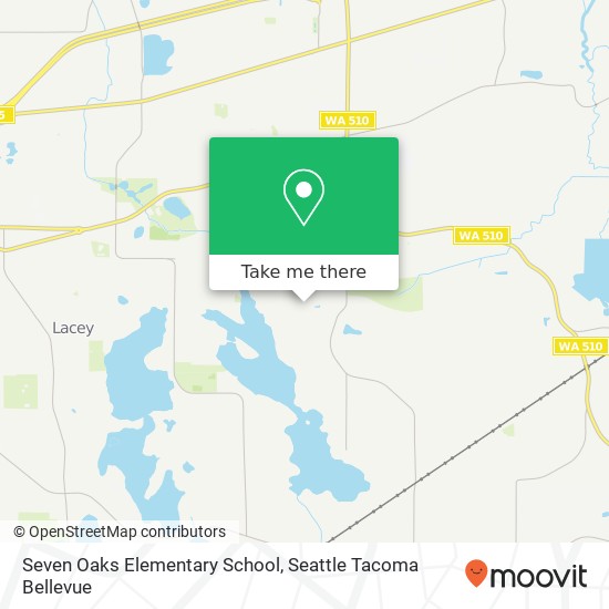 Mapa de Seven Oaks Elementary School