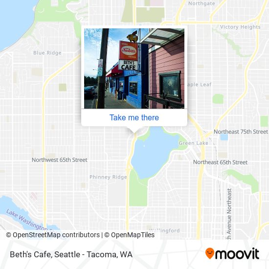 Mapa de Beth's Cafe
