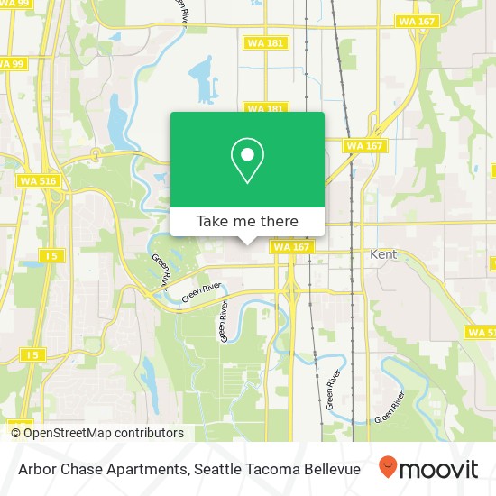 Arbor Chase Apartments map