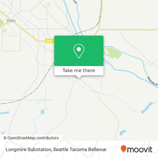 Longmire Substation map