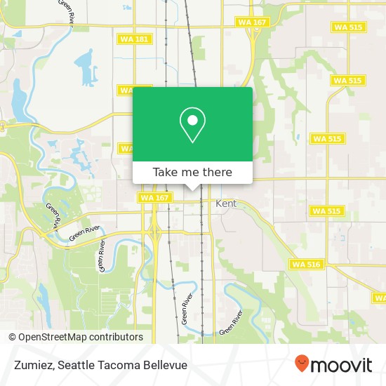 Zumiez map