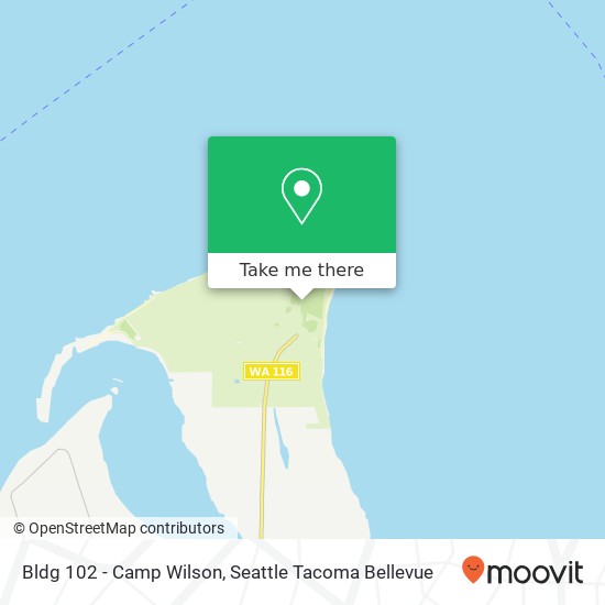 Bldg 102 - Camp Wilson map