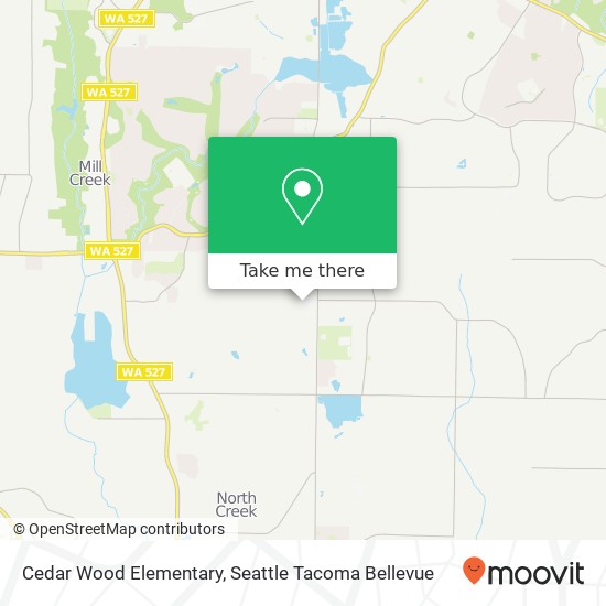 Cedar Wood Elementary map