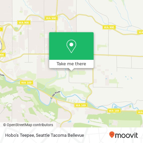 Mapa de Hobo's Teepee