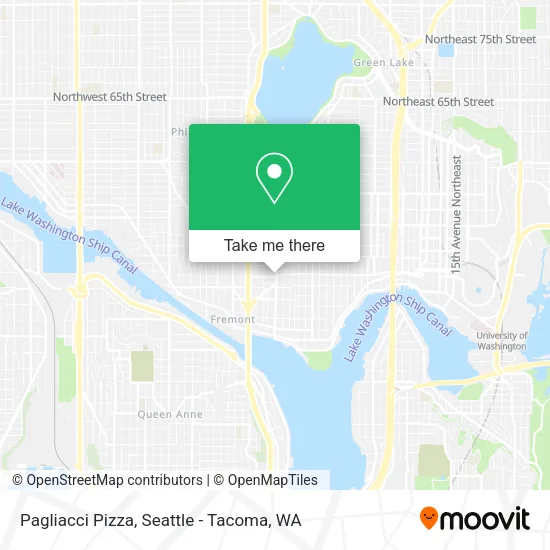 Pagliacci Pizza map