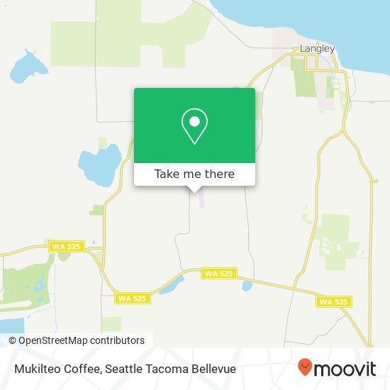 Mukilteo Coffee map