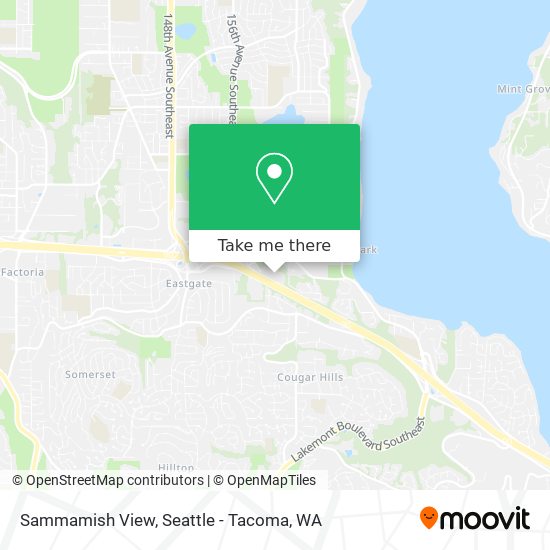 Sammamish View map